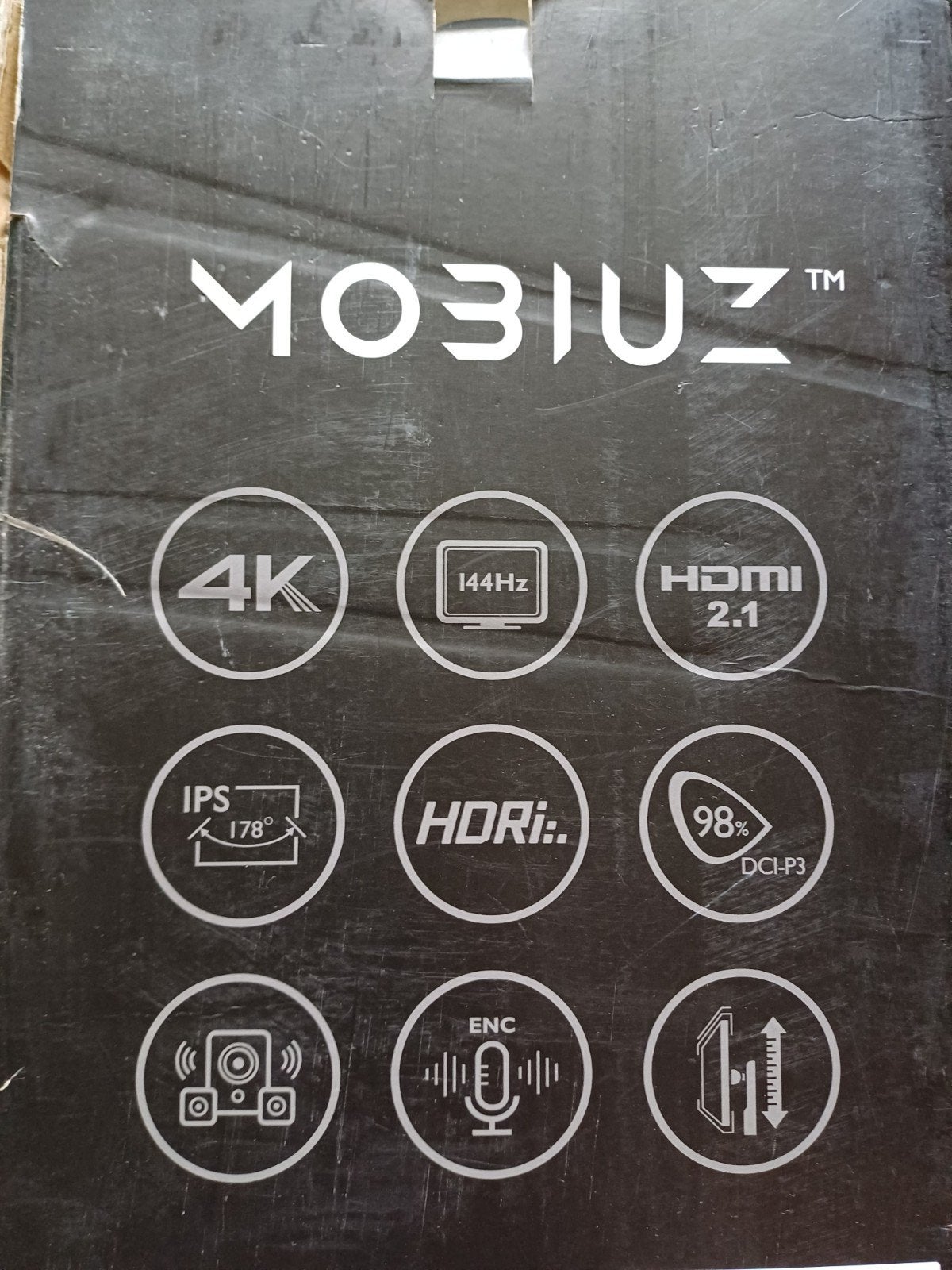 Foto 4 van BenQ 4K Ultra HD gaming monitor 144Hz Mobiuz EX3210U