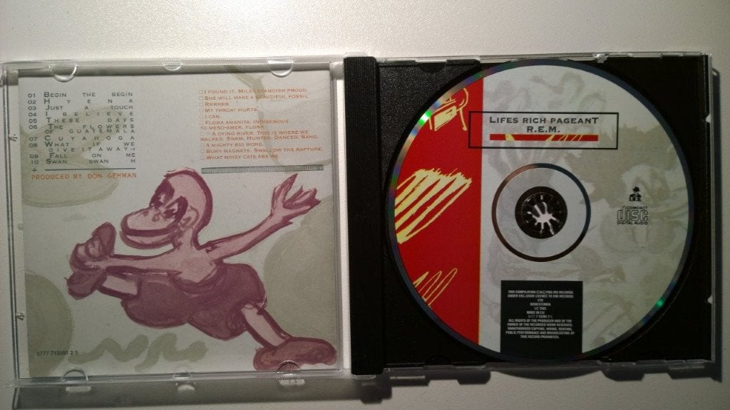 R.E.M. - Lifes Rich Pageant, Ophalen of Verzenden, Zo goed als nieuw, Poprock, Album