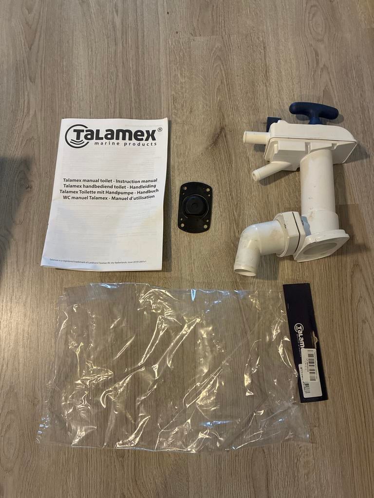 Talamex Toiletpomp - Nieuw!, Ophalen of Verzenden, Nieuw, Kombuis en Sanitair