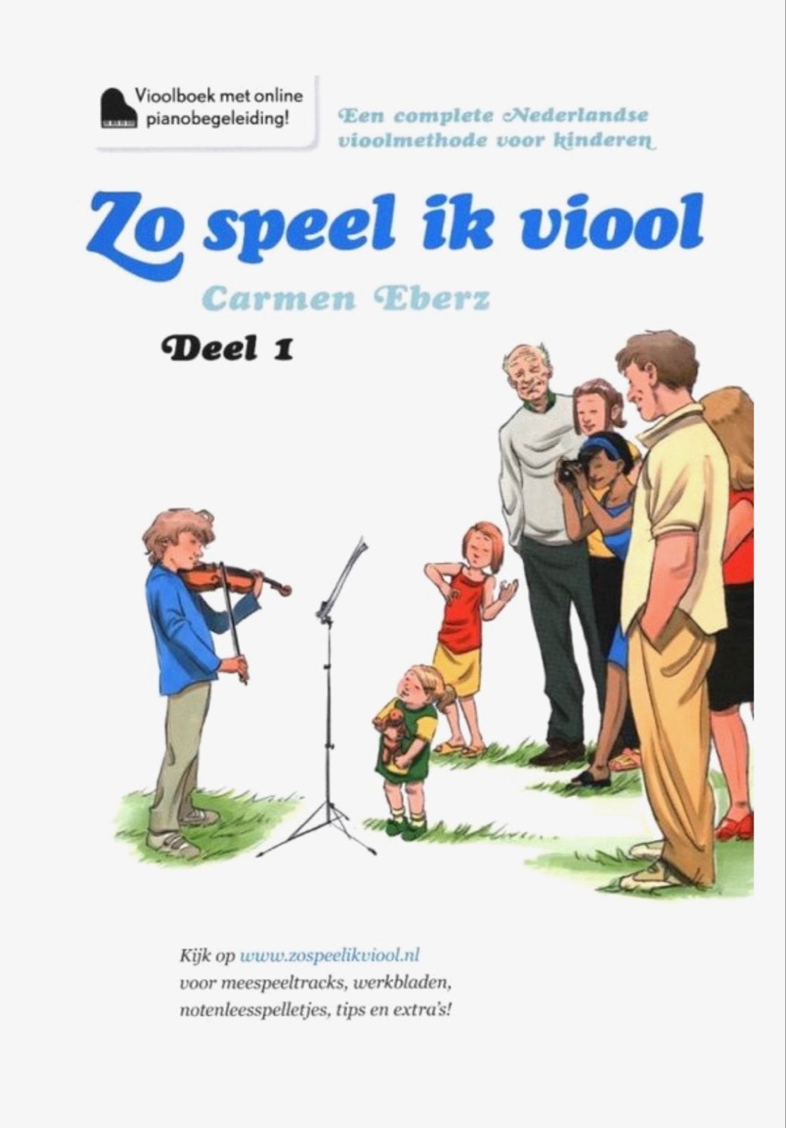 VI-200 4/4 Viool Compleet Startpakket met Boek, Muziek en Instrumenten, Strijkinstrumenten | Violen en Altviolen, Ophalen, Viool