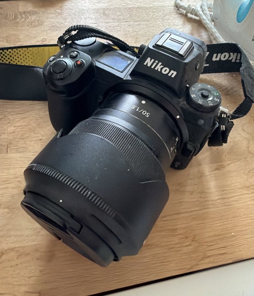 Nikon Z6 + 24-70 f/4 S lens, Audio, Tv en Foto, Ophalen, Gebruikt, GPS, 24 megapixels