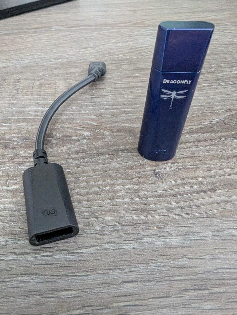 Audioquest Dragonfly Cobalt, Ophalen of Verzenden, Zo goed als nieuw