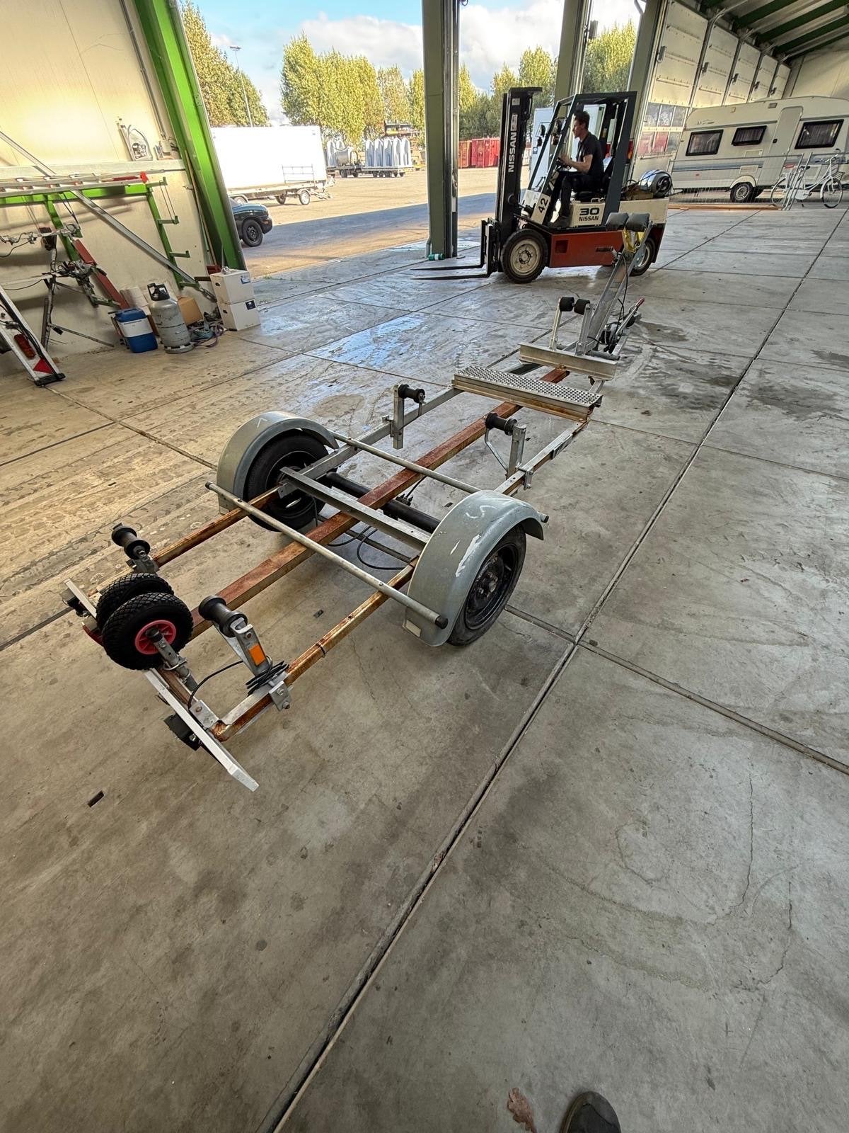 Boottrailer - Gebruikt, in goede staat, Ophalen, Minder dan 1500 kg, Gebruikt, Overige typen