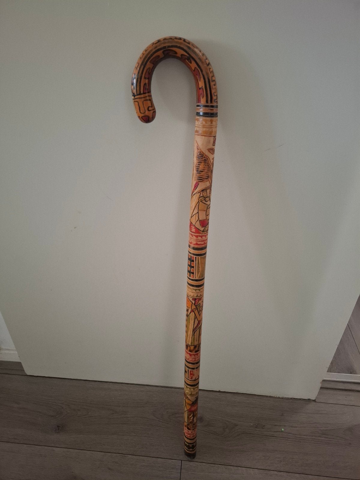 Wandelstok, Ophalen