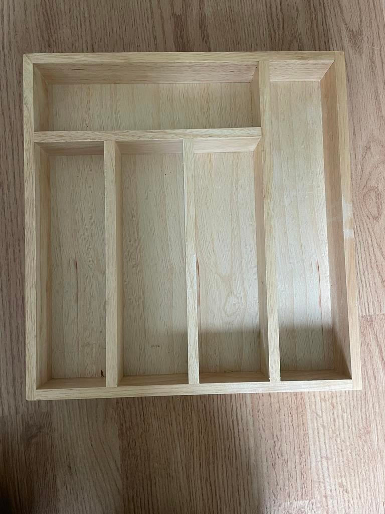 Houten bestekbak, Overige typen, Ophalen of Verzenden, Nieuw, Hout
