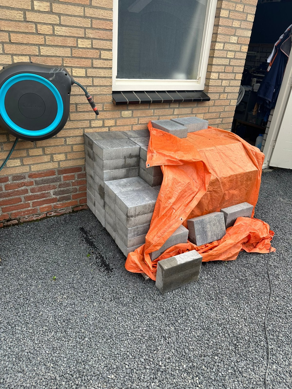 Bestrating, Tuin en Terras, Ophalen, Klinkers, Nieuw, 5 tot 10 m²