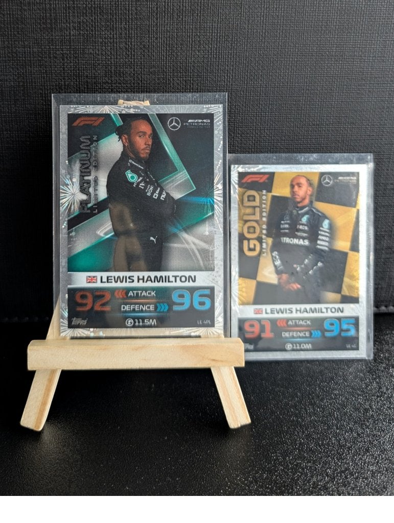Topps turbo attax f1 lewis hamilton limited, Ophalen of Verzenden, Nieuw, Formule 1