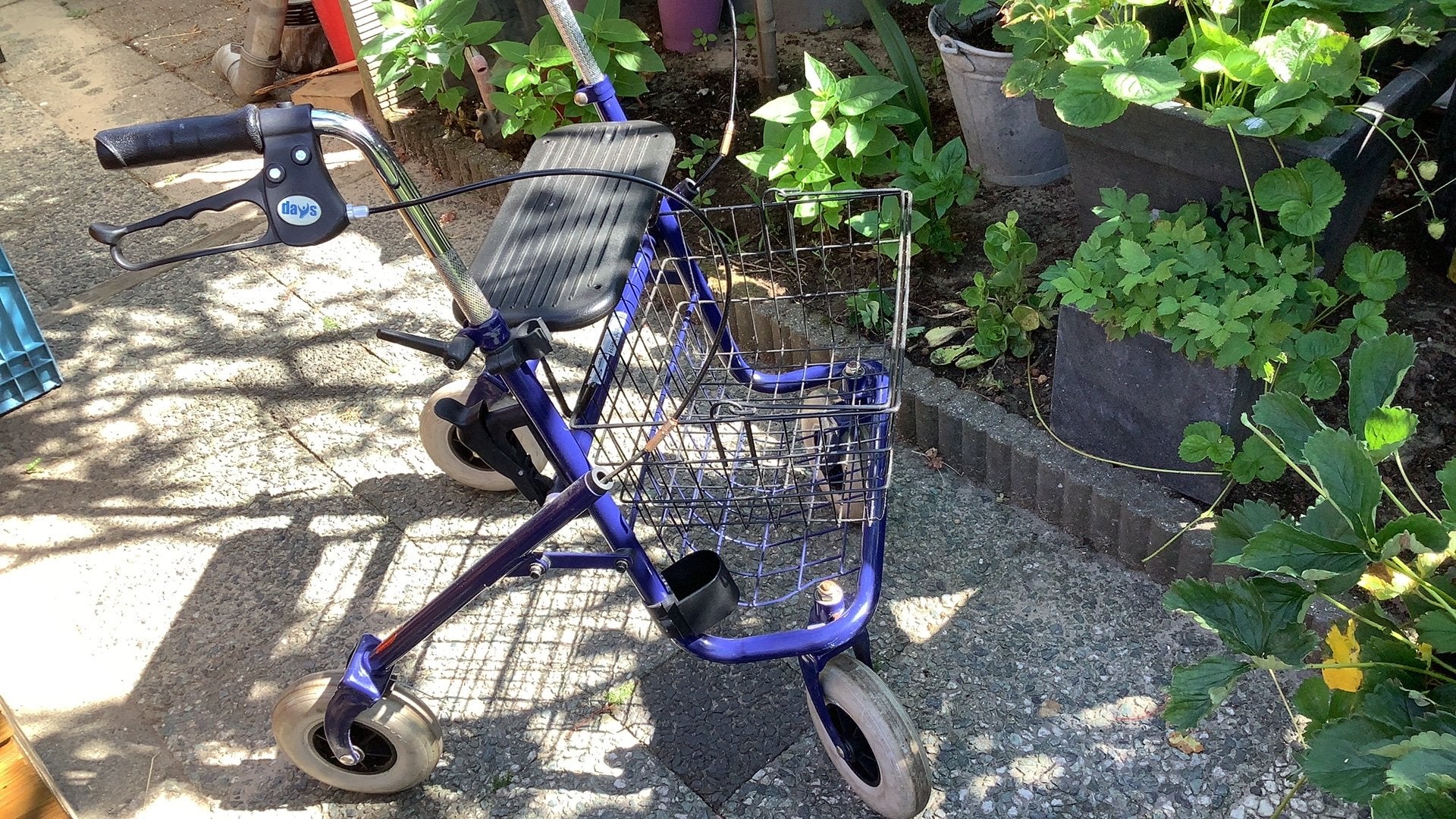 Rollator, Ophalen, Opvouwbaar, Gebruikt
