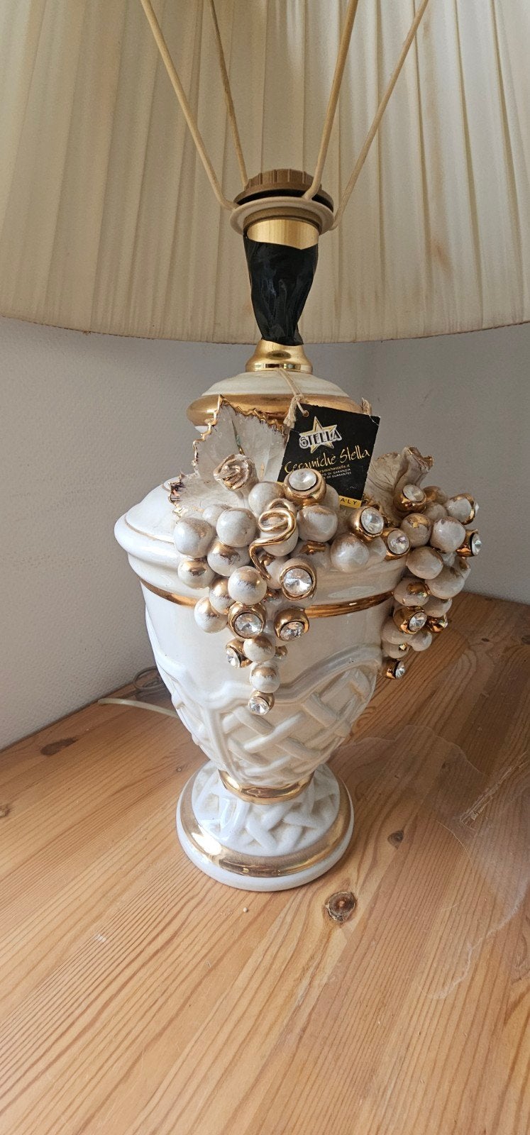 Schermer Lamp Woonwagen Kamp Stijl, Antiek en Kunst, Ophalen of Verzenden