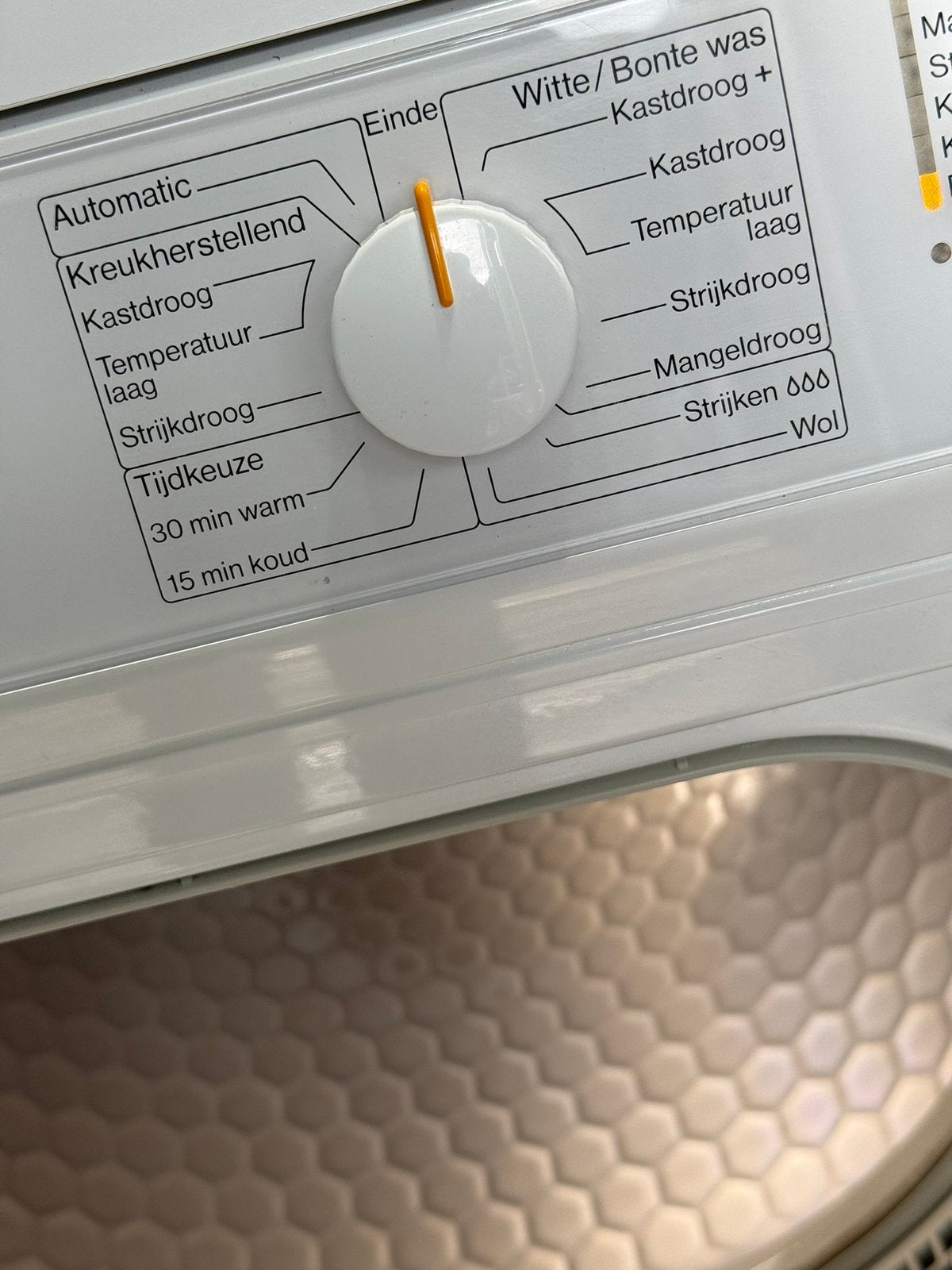MIELE LUCHT AFVOERDROGER IZGS, Witgoed en Apparatuur, Wasdrogers, 6 tot 8 kg, Luchtafvoer, Ophalen of Verzenden, Zo goed als nieuw