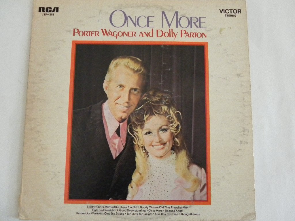 LP Porter Wagoner And Dolly Parton - Once More, LP, Gebruikt, Ophalen of Verzenden, 12 inch