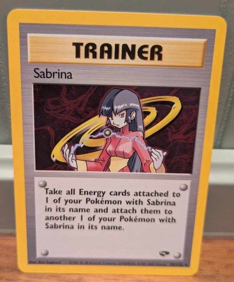 Sabrina's Trainer Card GC 20, Ophalen of Verzenden, Zo goed als nieuw