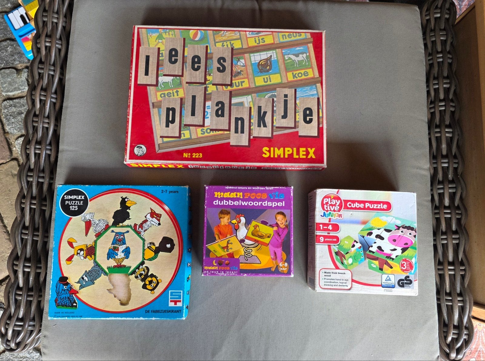 Diverse puzzels en spellen, compleet en in goede staat, Ophalen of Verzenden, Gebruikt