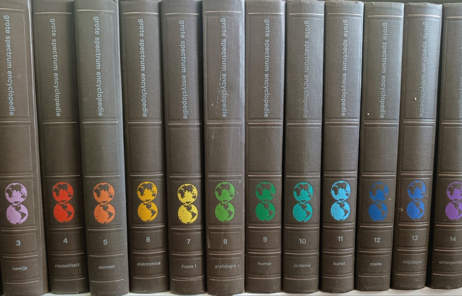 Grote Spectrum Encyclopedie - Compleet (gratis ophalen), Boeken, Encyclopedieën, Complete serie, Algemeen, Ophalen, Gelezen