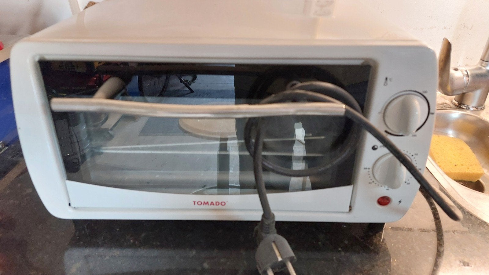 Tomado Mini-oven TM-2402 - 10 liter, 650W, Witgoed en Apparatuur, Ovens, Ophalen, Minder dan 45 cm, Gebruikt, Minder dan 45 cm