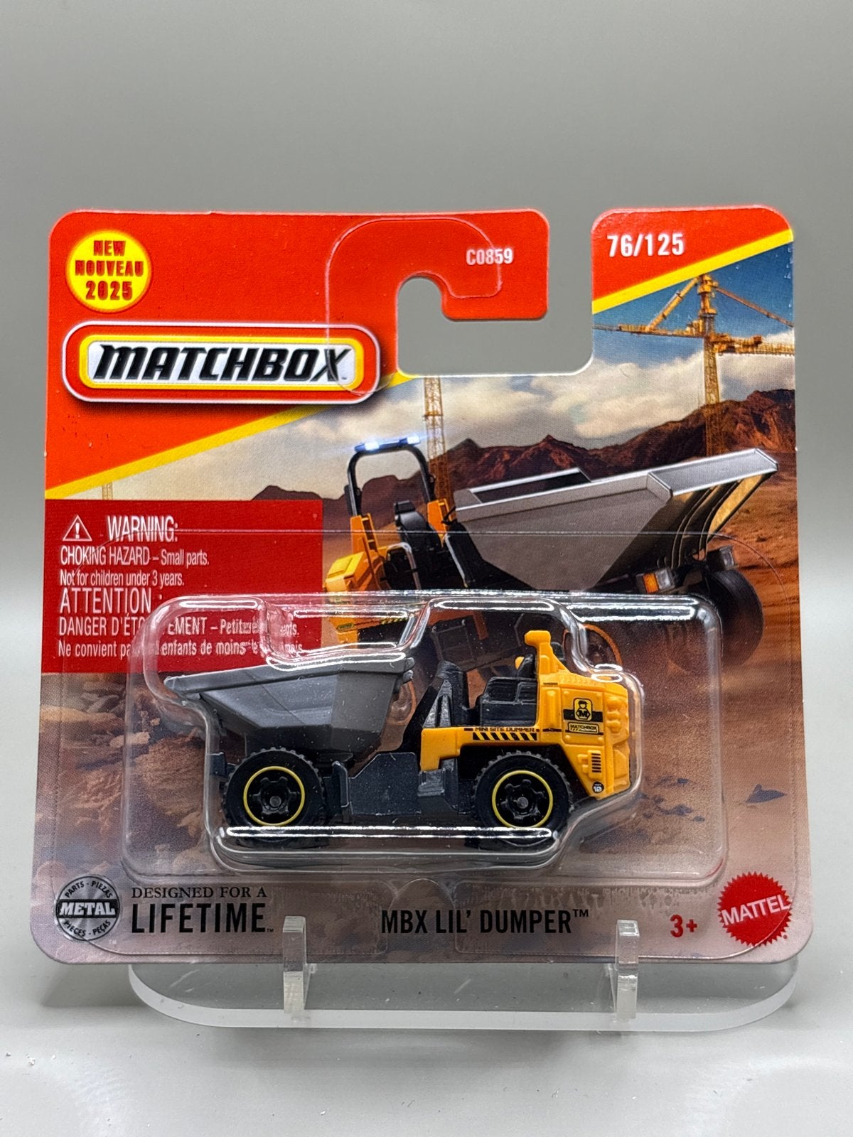 Matchbox MBX Lil' Dumper 2025 Nieuw in verpakking, Auto, Nieuw, Ophalen of Verzenden, Mattel