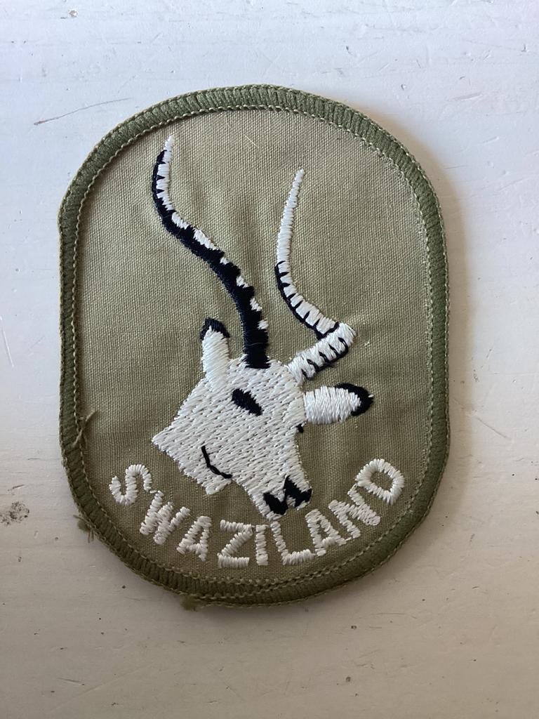 Patch/opnaaiembleem Swaziland (Zuid Afrika), Verzenden, Zo goed als nieuw, Overige typen