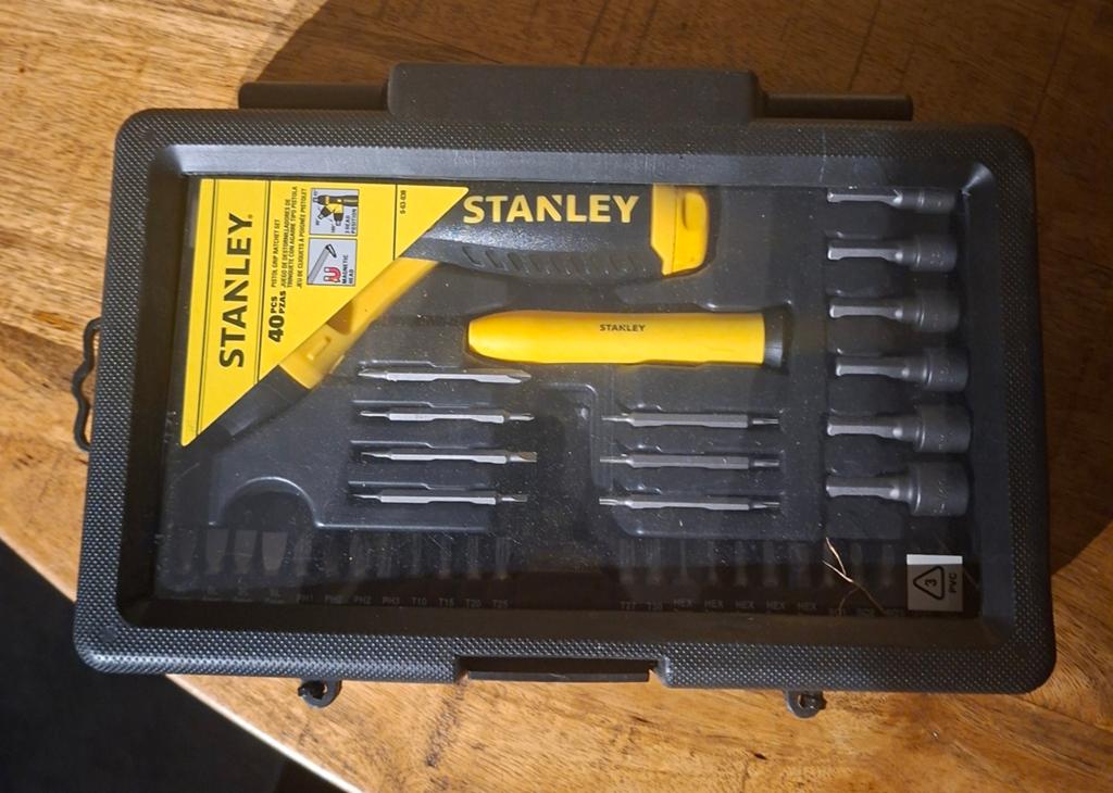 40delige set Stanley, Ophalen of Verzenden