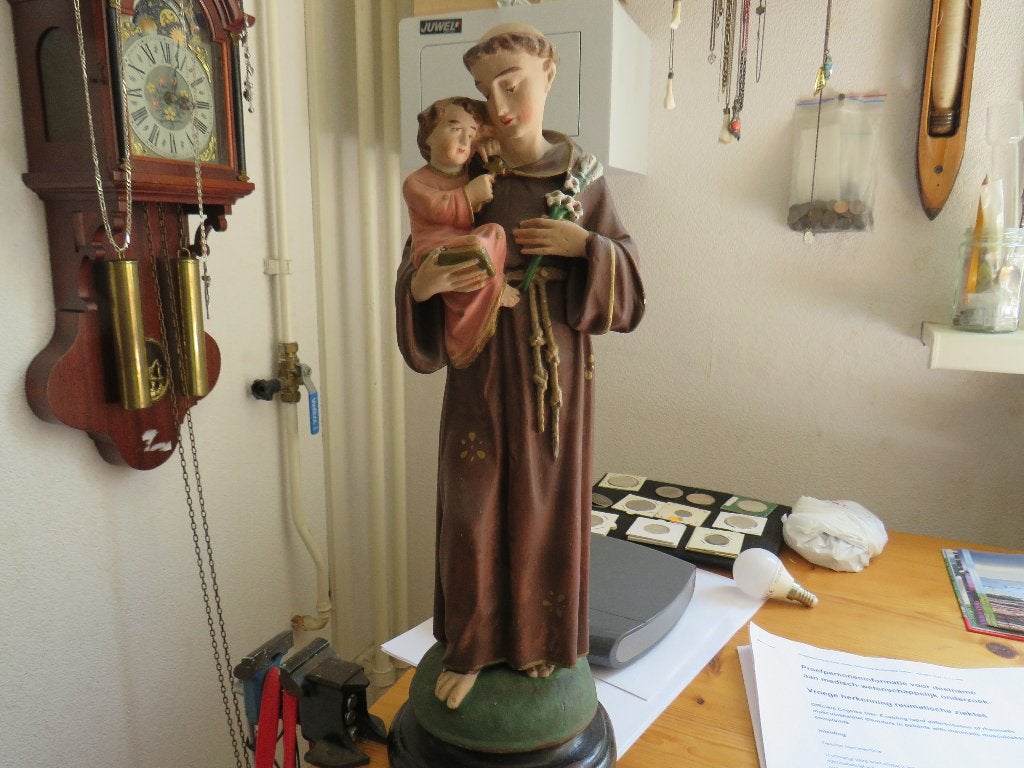 heilig beeld, Ophalen of Verzenden, Zo goed als nieuw, Beeld(je), Christendom | Katholiek