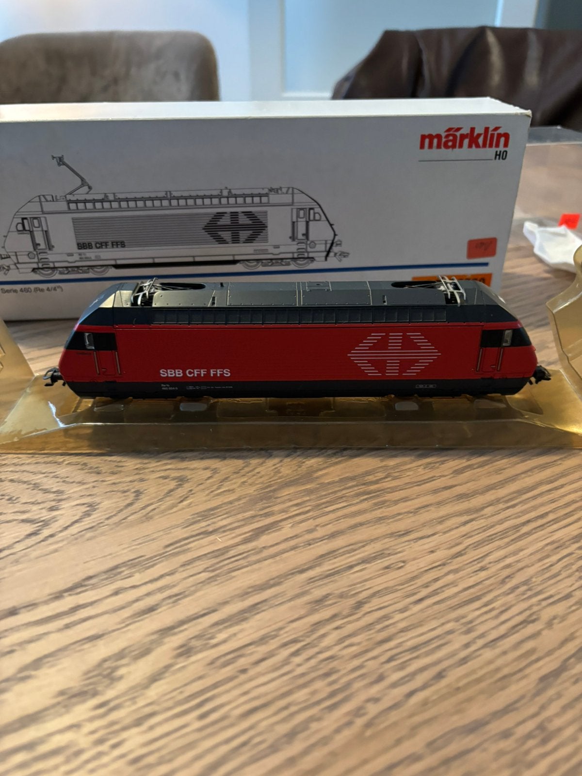 Märklin hamo  8360 H0 Elektrische locomotief Re 460 004-5, Hobby en Vrije tijd, Ophalen of Verzenden, Zo goed als nieuw, Märklin