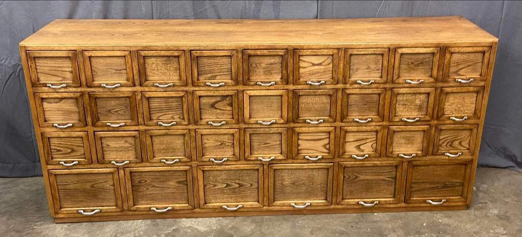 Vintage Apothekerskast met 36 Laden - Massief Hout, Ophalen