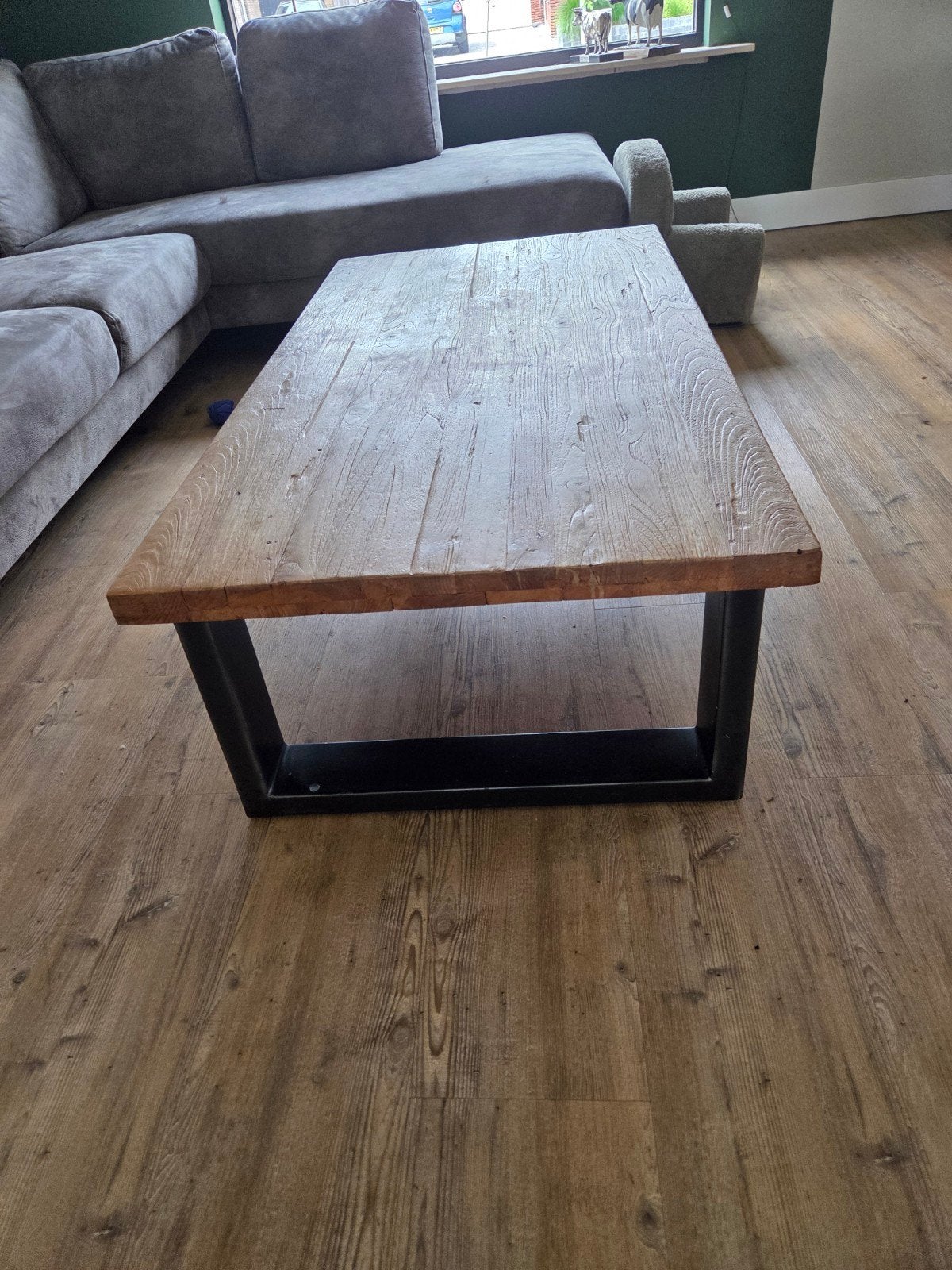 Gebruikte salontafel Romaro - kan nog prima een ronde mee, Huis en Inrichting, Tafels | Salontafels, Gebruikt, 100 tot 150 cm