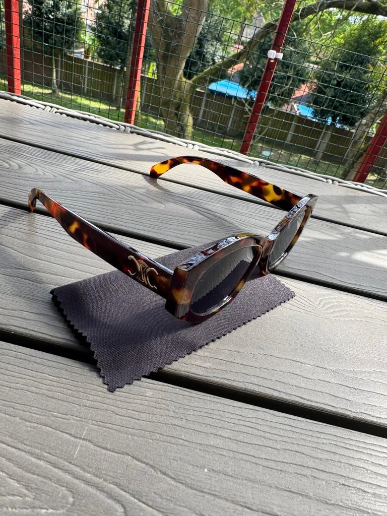 Celine zonnebril, Overige merken, Zonnebril, Bruin, Nieuw