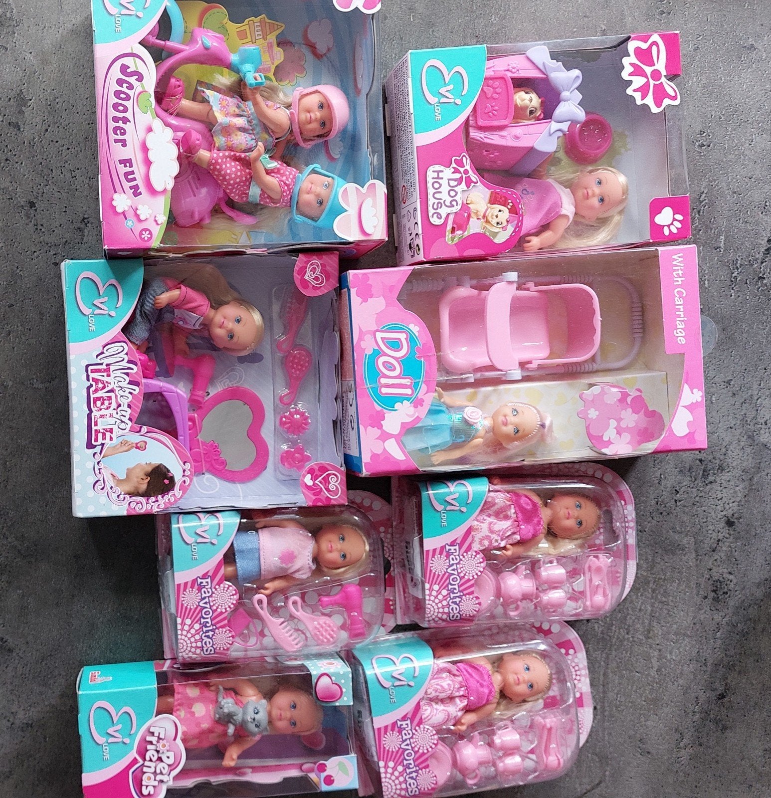 Evi Love poppen set - Diverse varianten, Ophalen, Nieuw, Overige typen