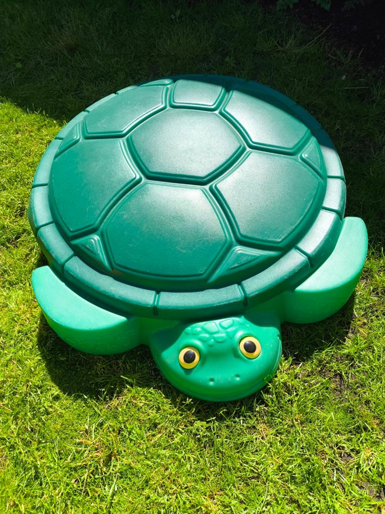 Litrle Tikes schildpad zandbak, Ophalen, Gebruikt