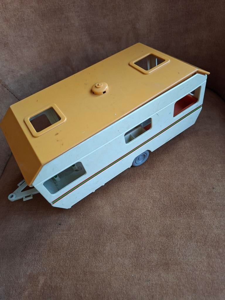 Vintage Playmobil Caravan ., Ophalen of Verzenden, Gebruikt, Jongen of Meisje