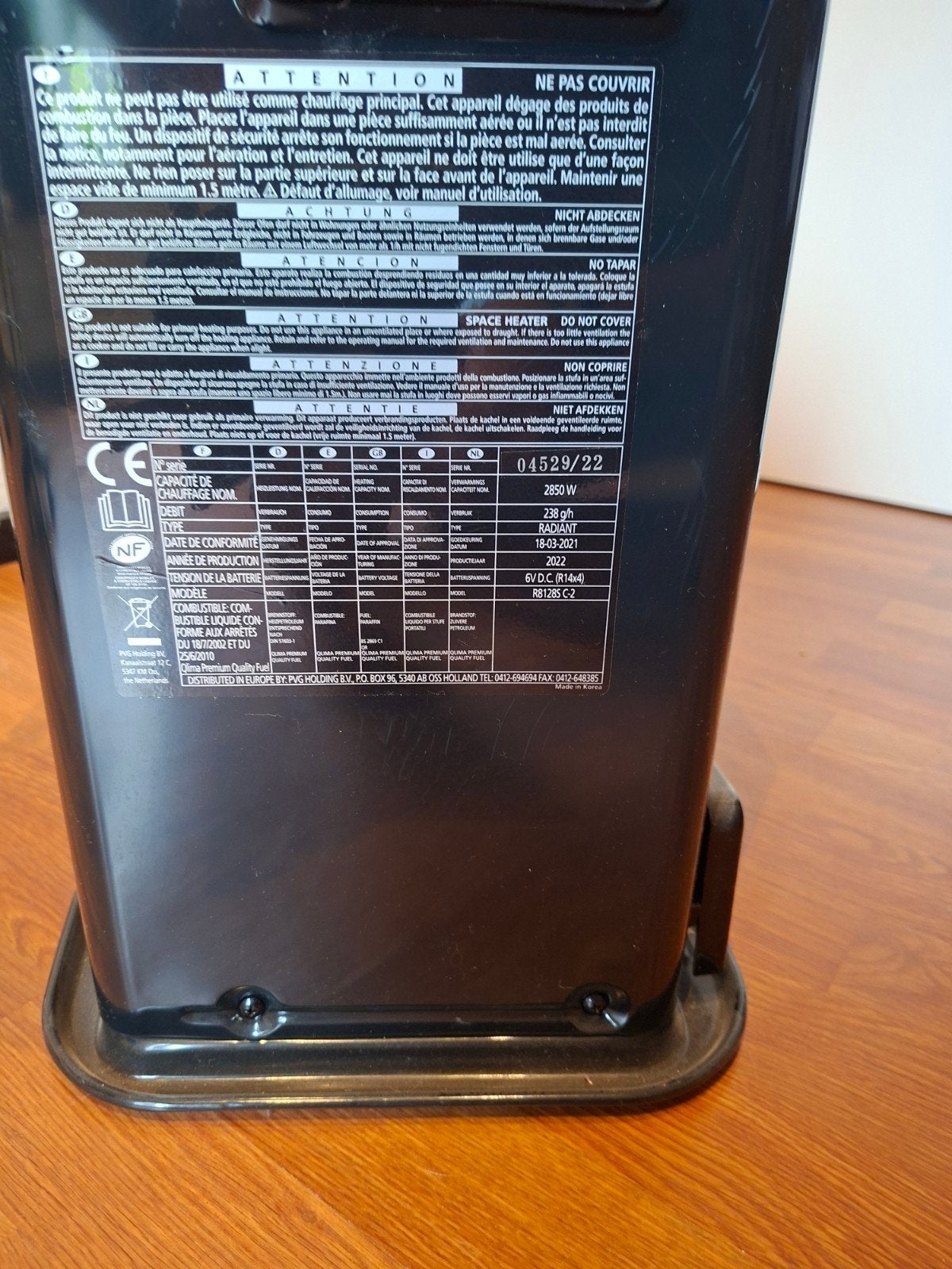 Climax Petroleum Kachel 2.8 kW - Zo goed als nieuw, Huis en Inrichting, Kachels, Ophalen of Verzenden