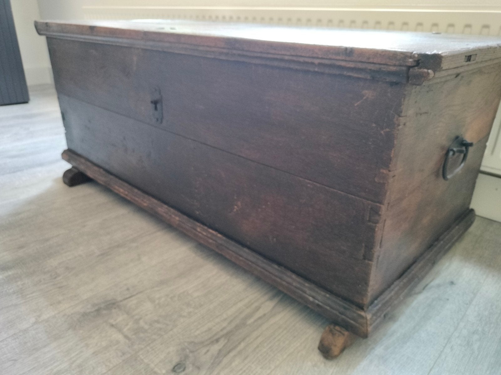 antieke dekenkist, Ophalen, Gebruikt, 100 tot 150 cm