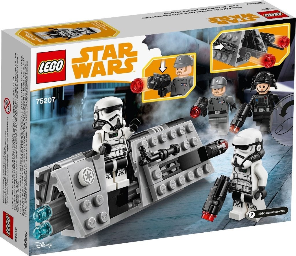 LEGO 75207 LEGO Star Wars Keizerlijke patrouille Battle Pack, Lego, Star Wars, Verzenden, Nieuw