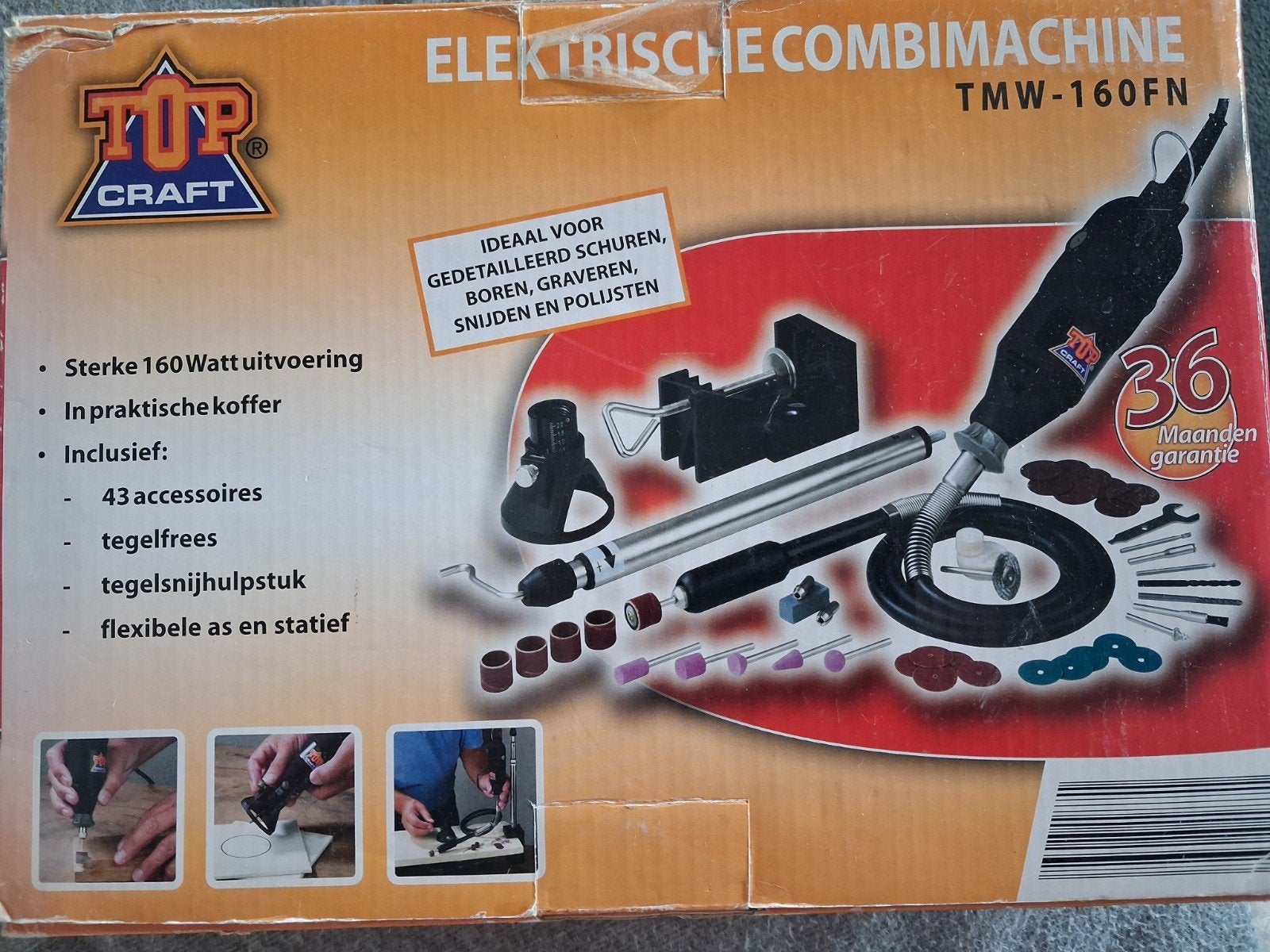 Elektrische combimachine, Ophalen of Verzenden, Zo goed als nieuw, Overige merken
