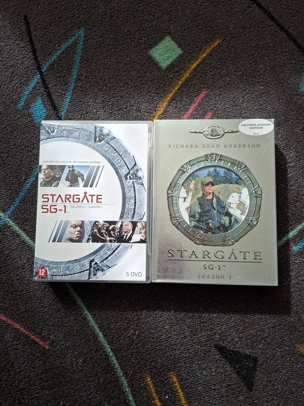 Stargate SG-1 Seizoen 1 & 2 DVD Boxset, Engels, Nederlands, Inclusief doosje, Ophalen of Verzenden