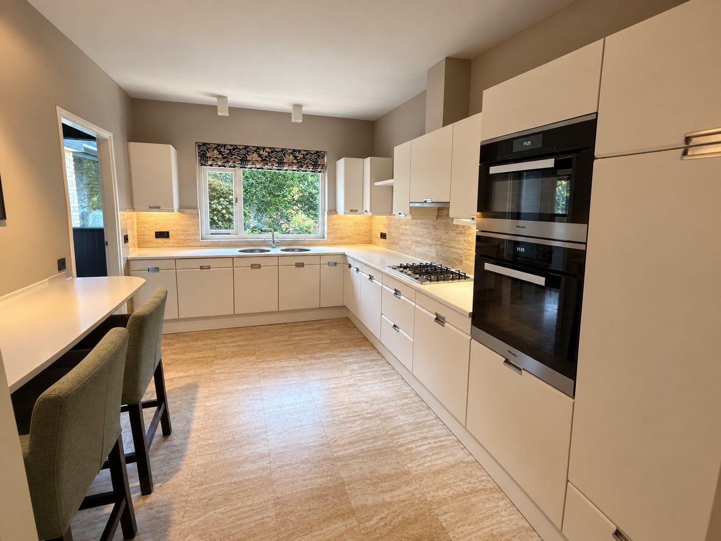 Retro vintage Siematic keuken in goede staat, Huis en Inrichting, Ophalen, Gebruikt, Wit, Hoekkeuken