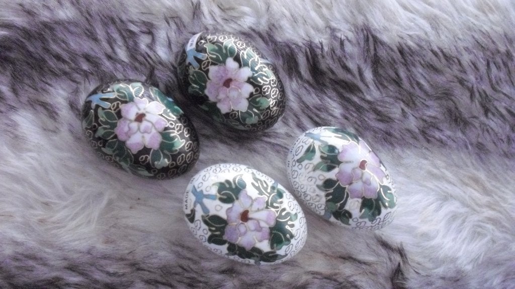 Cloisonne-Eieren, Ophalen, Zo goed als nieuw, Steen/keramiek, Overige stijlen
