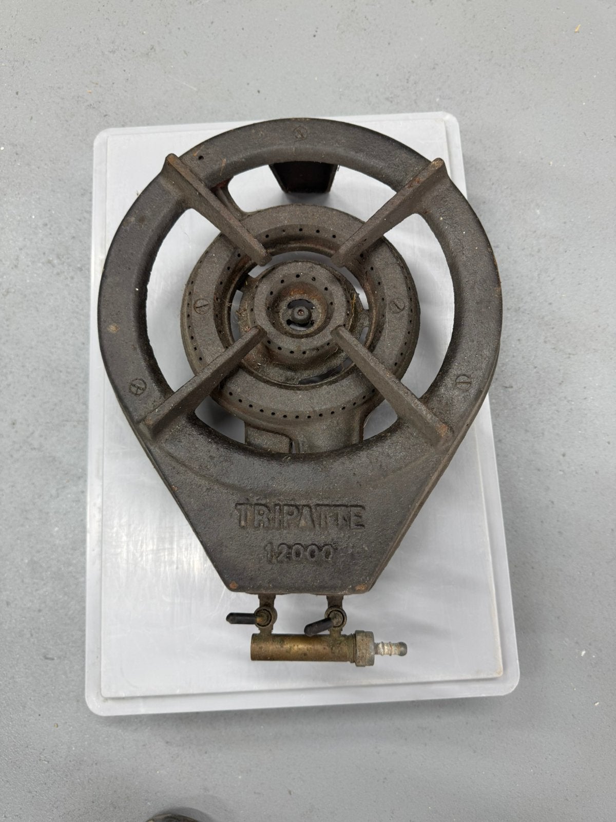 Wok brander triplatte 12000, Ophalen of Verzenden, Gebruikt