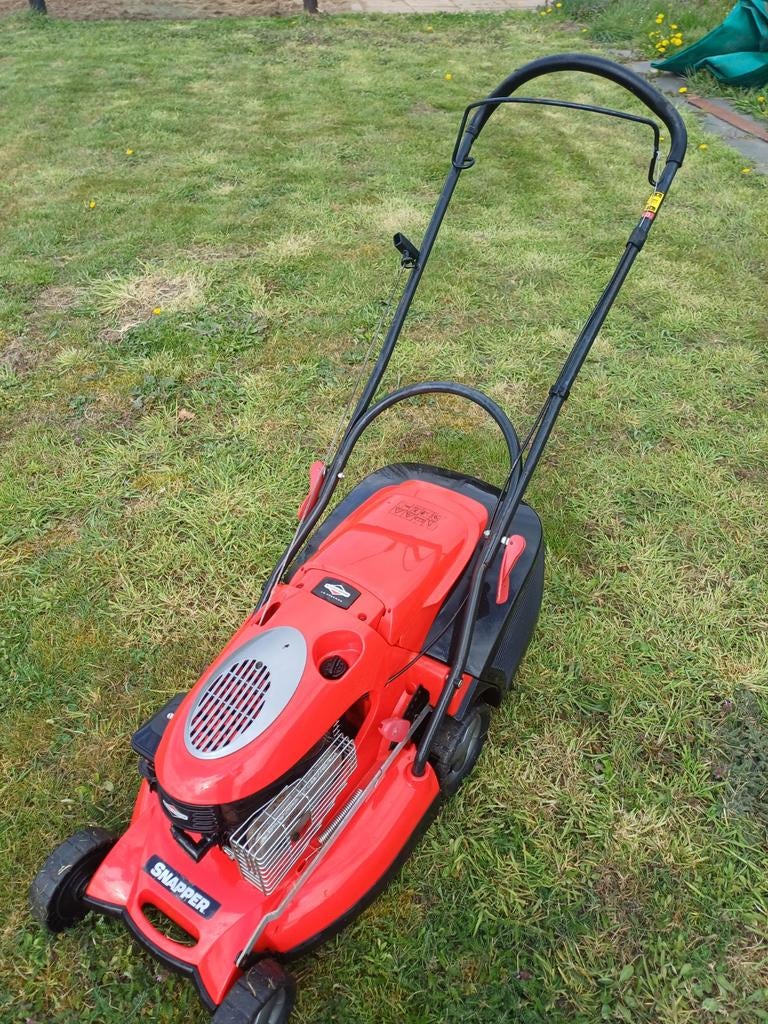 Benzine grasmaaier 4takt, Ophalen, Cirkelmaaier, Gebruikt, Opvangbak