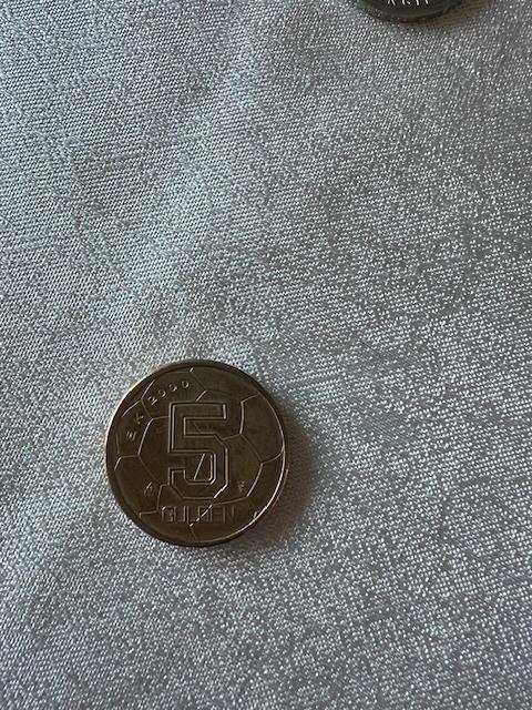 5 gulden munt ek 2000, Ophalen of Verzenden, Koningin Beatrix, 5 gulden, Losse munt