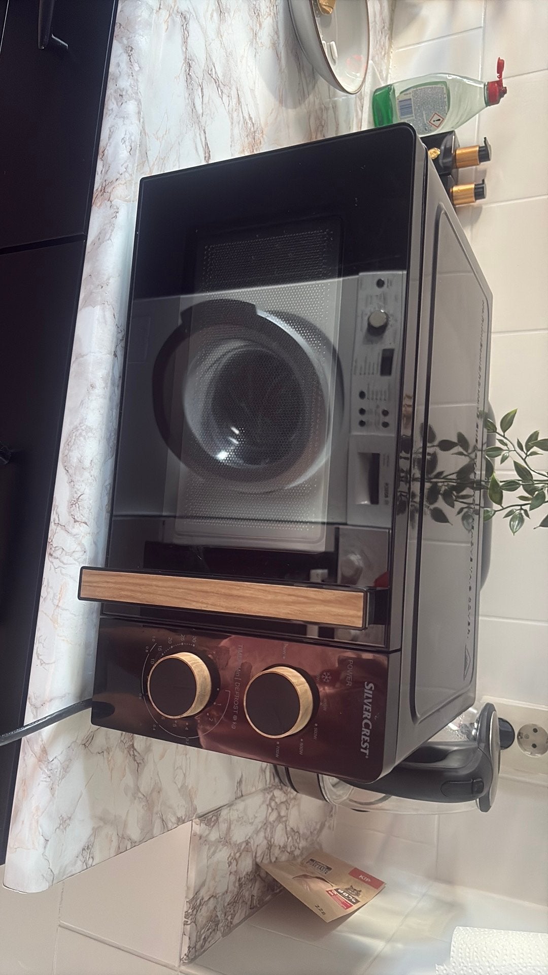 Silvercrest magnetron 17L, Witgoed en Apparatuur, Ophalen of Verzenden, Zo goed als nieuw