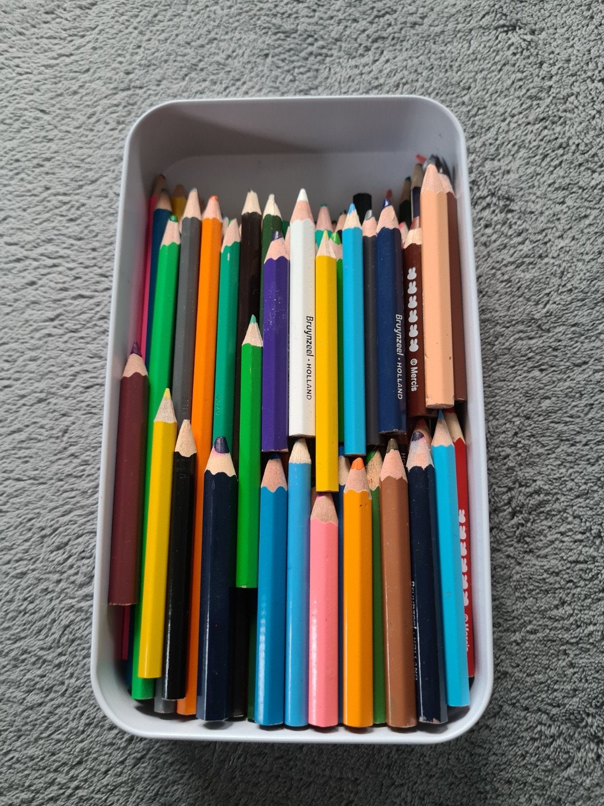 Stabilo & Bruynzeel gekleurde potloden, Ophalen of Verzenden, Zo goed als nieuw, Potlood of Stift