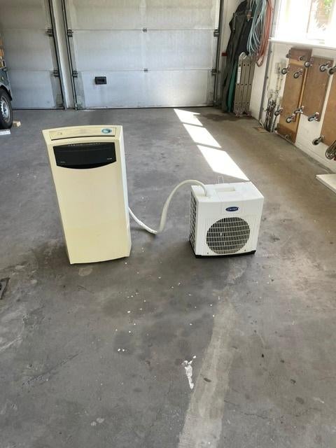 Airco - Carrier Holiday Rolling Portable, Witgoed en Apparatuur, Airco's, Ophalen, Gebruikt, Minder dan 60 m³, 3 snelheden of meer