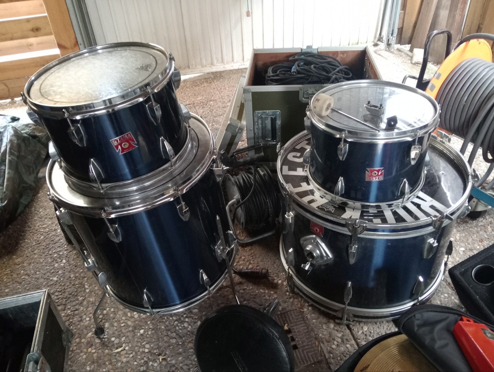 Drumstel Tama Swingstar set, Ophalen, Gebruikt, Tama
