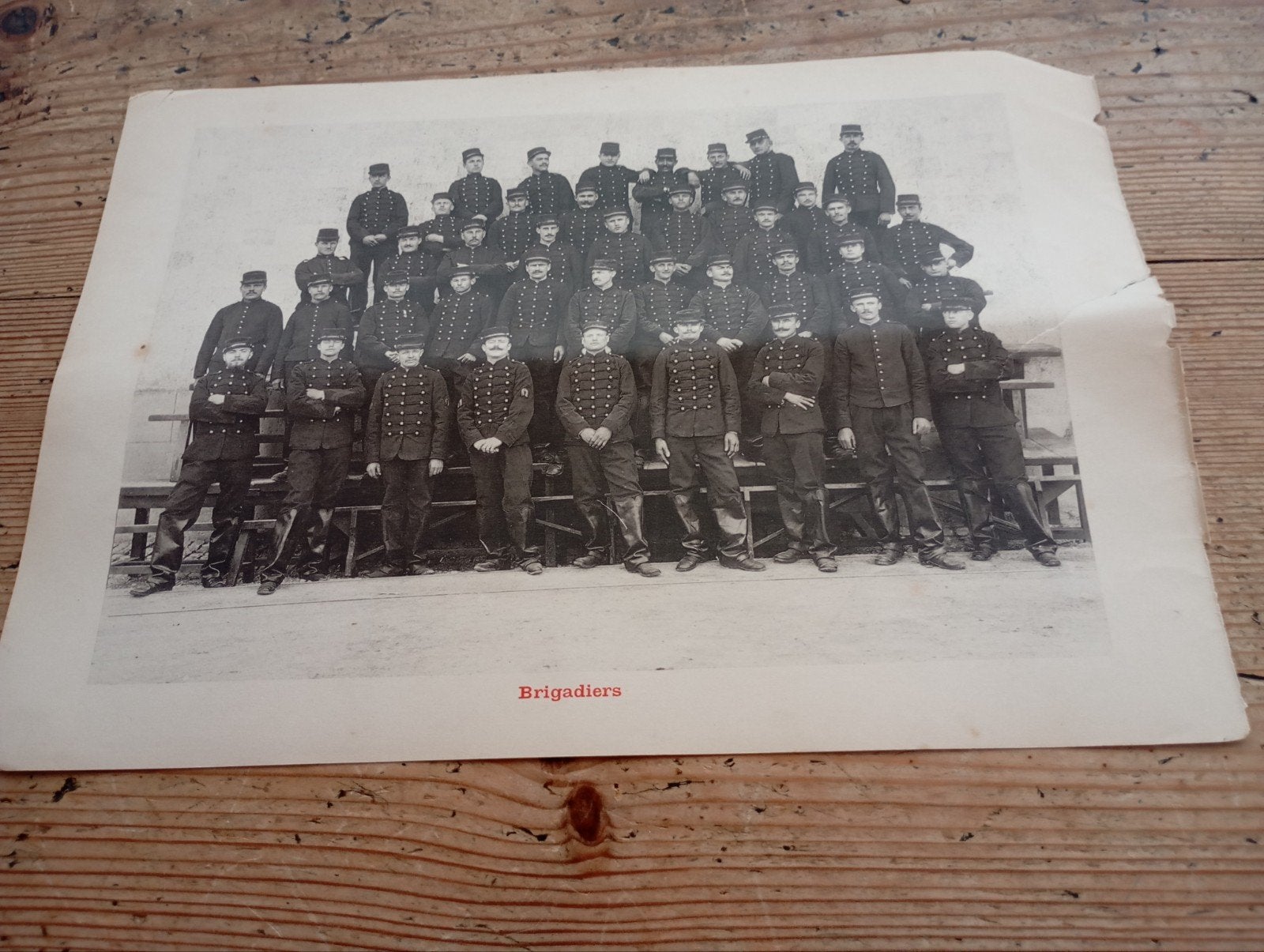 Vintage Sous-Officiers + Brigadiers, Ophalen of Verzenden, 1960 tot 1980