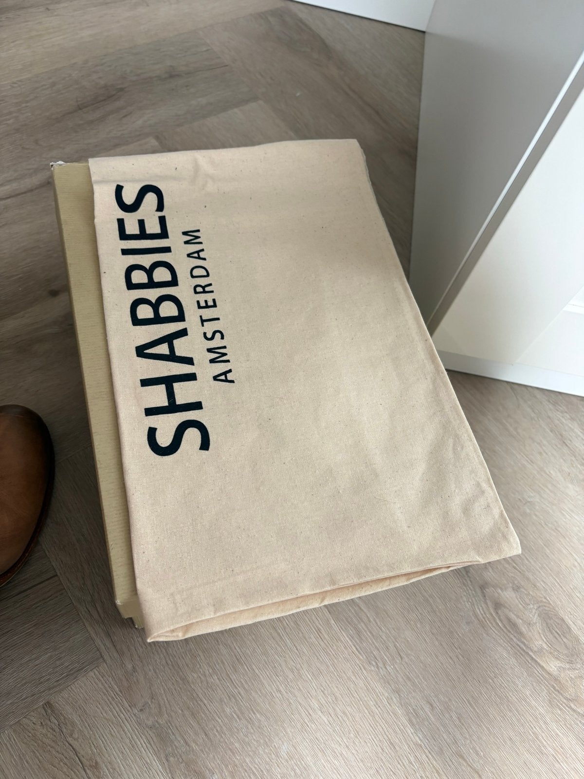 Shabbies Amsterdam Enkellaarzen - Maat 40, Ophalen of Verzenden, Gedragen, Beige, Lage of Enkellaarzen