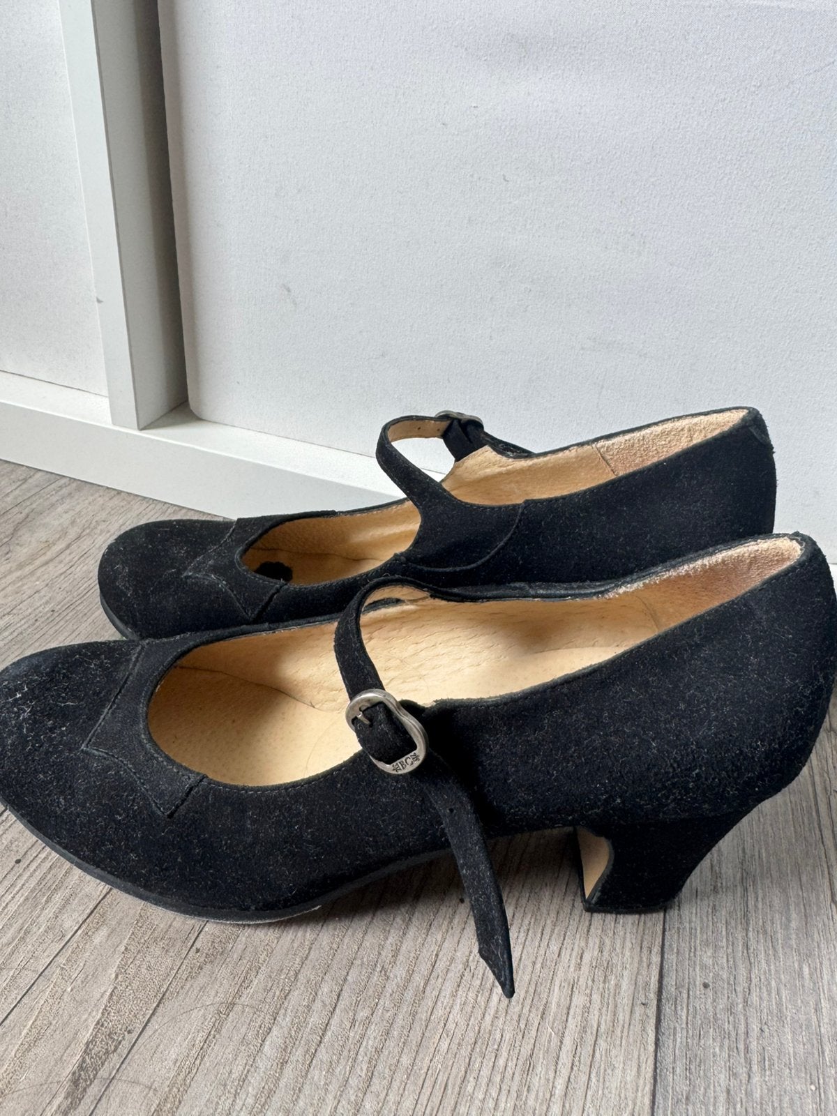 Echte flamenco schoenen uit madrid maat 38, Ophalen of Verzenden, Zo goed als nieuw