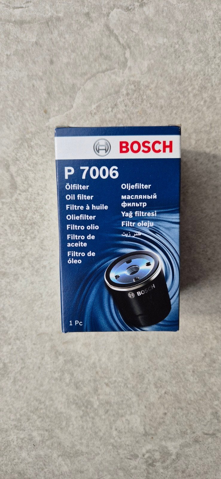 Bosch P 7006 Oliefilter - Nieuw in verpakking, Ophalen of Verzenden, Nieuw