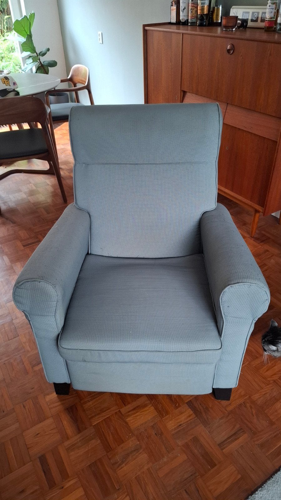 IKEA Muren fauteuil met relaxfunctie, Huis en Inrichting, Ophalen, Modern, Comfortabel, Gebruikt, 75 tot 100 cm