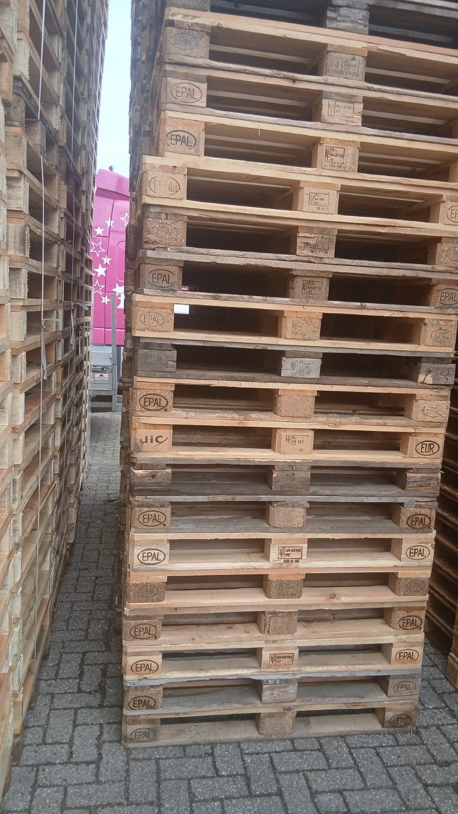 Europallets, Doe-het-zelf en Verbouw, Hout en Planken, Ophalen, Overige houtsoorten, Minder dan 200 cm, Pallet